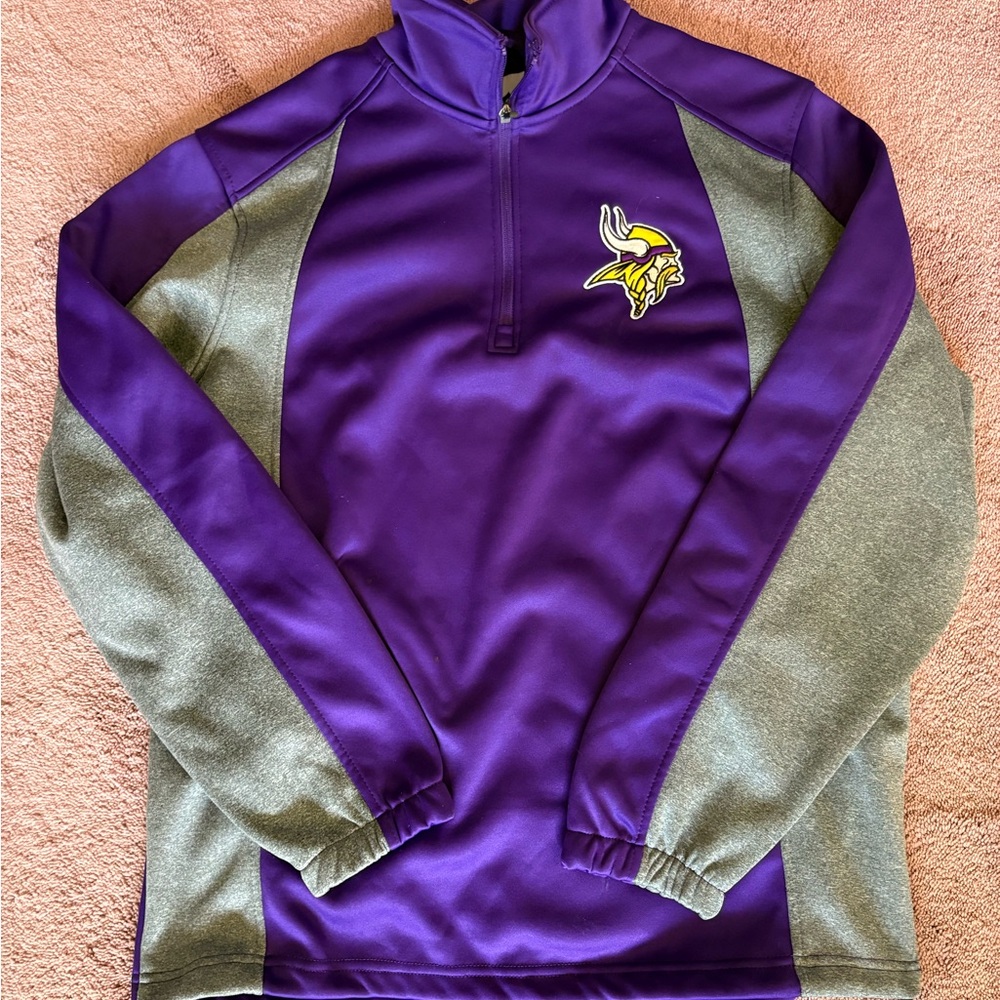 Minnesota Vikings Three‎ Quarter Zip Jacket